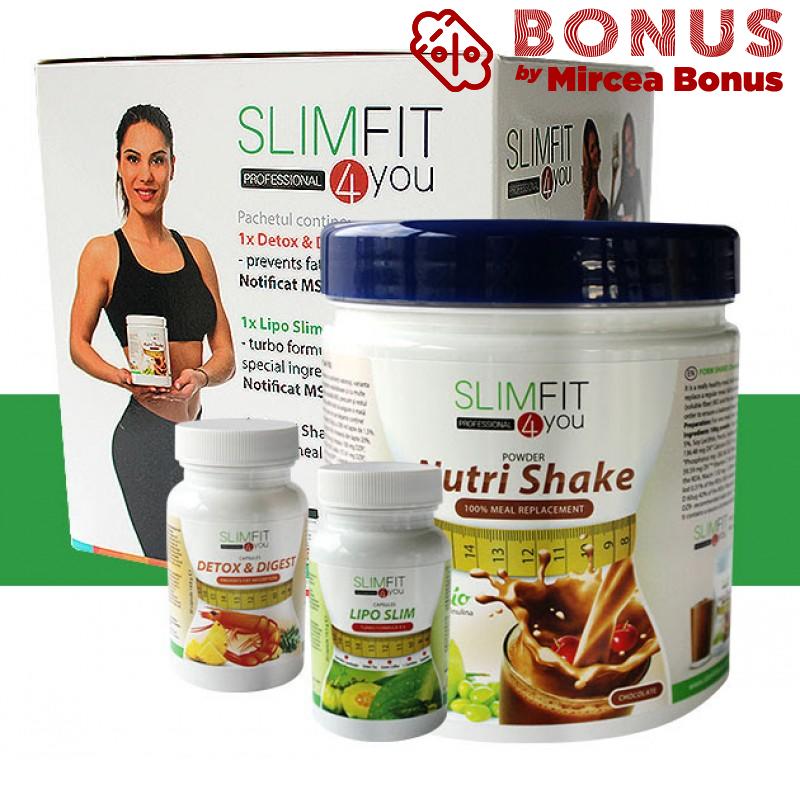 Pachet pentru slabit Slim Fit 4 you pentru 15 zile